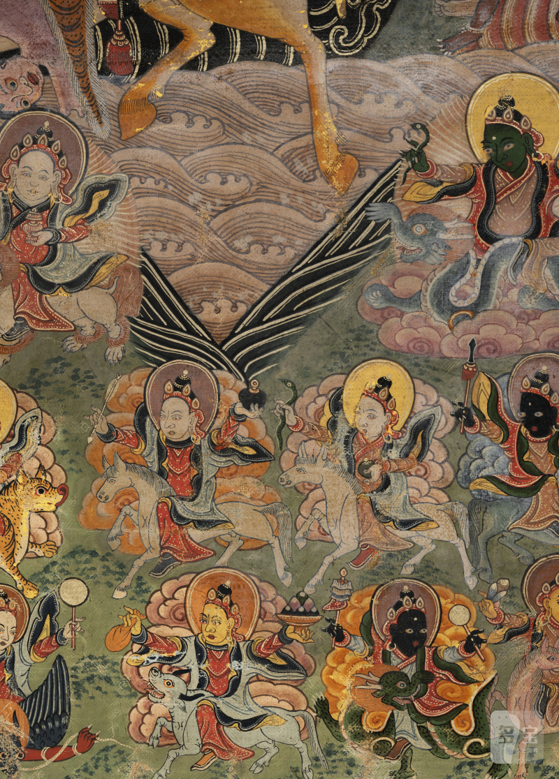 A THANGKA DEPCITING SHRI DEVI - 图5